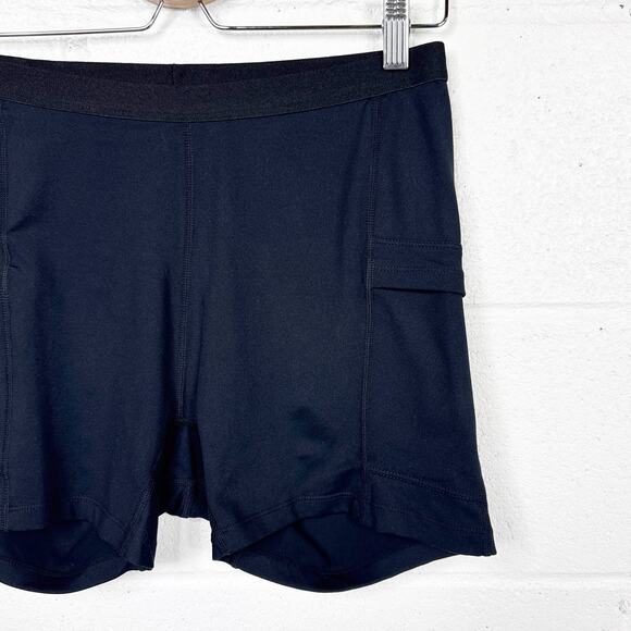 Willit Women's Black Tennis Golf Shorts Size L Stretch Pockets Athletic Fit - Picture 3 of 8